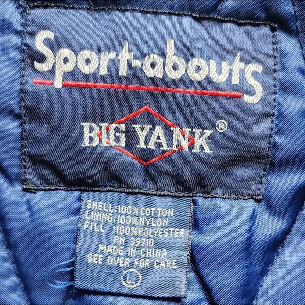 Sport-abouts Big Yank‎ Navy Corduroy Shirt Jacket Men's Large